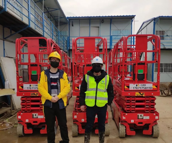 众志成城 共抗疫情┃临工高机助力武汉、郑州等多家抗疫医院建设